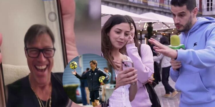 Adrián Marcelo se topa con las hijas de Matías Almeyda, realiza videollamada con el exDT de Chivas