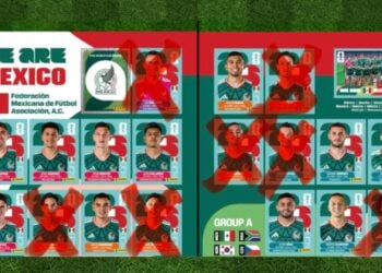 Revelan estampas de México para el álbum Panini y aparecen jugadores lesionados