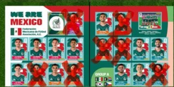 Revelan estampas de México para el álbum Panini y aparecen jugadores lesionados