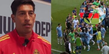 Esteban Andrada pide disculpas tras golpear a jugador rival