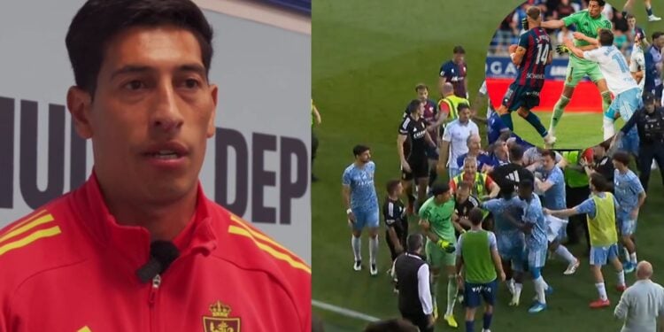 Esteban Andrada pide disculpas tras golpear a jugador rival