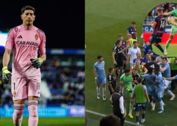 Sancionan a Esteban Andrada con 13 partidos tras agresión en España