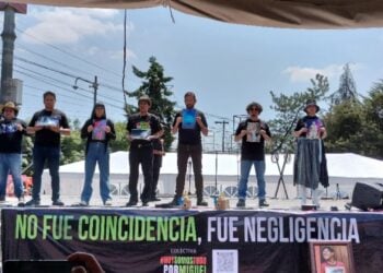 “Anticoncierto” la protesta a un año de la tragedia en AXE Ceremonia