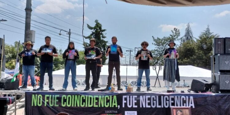 “Anticoncierto” la protesta a un año de la tragedia en AXE Ceremonia