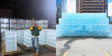 El hielo como estrategia de marketing: así promociona Drake su nuevo disco “Iceman”