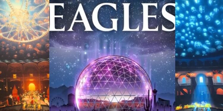 The Eagles sorprende con su espectacular residencia en The Sphere