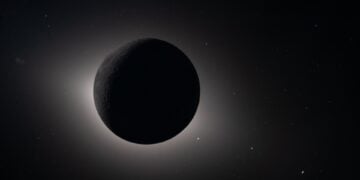 Foto del Eclipse por Artemis II