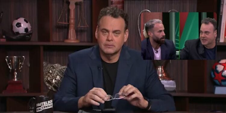 David Faitelson se disculpa con Marc Crosas tras polémico enfrentamiento en vivo