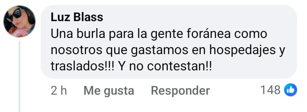 Molestia por cancelación de Desertcon