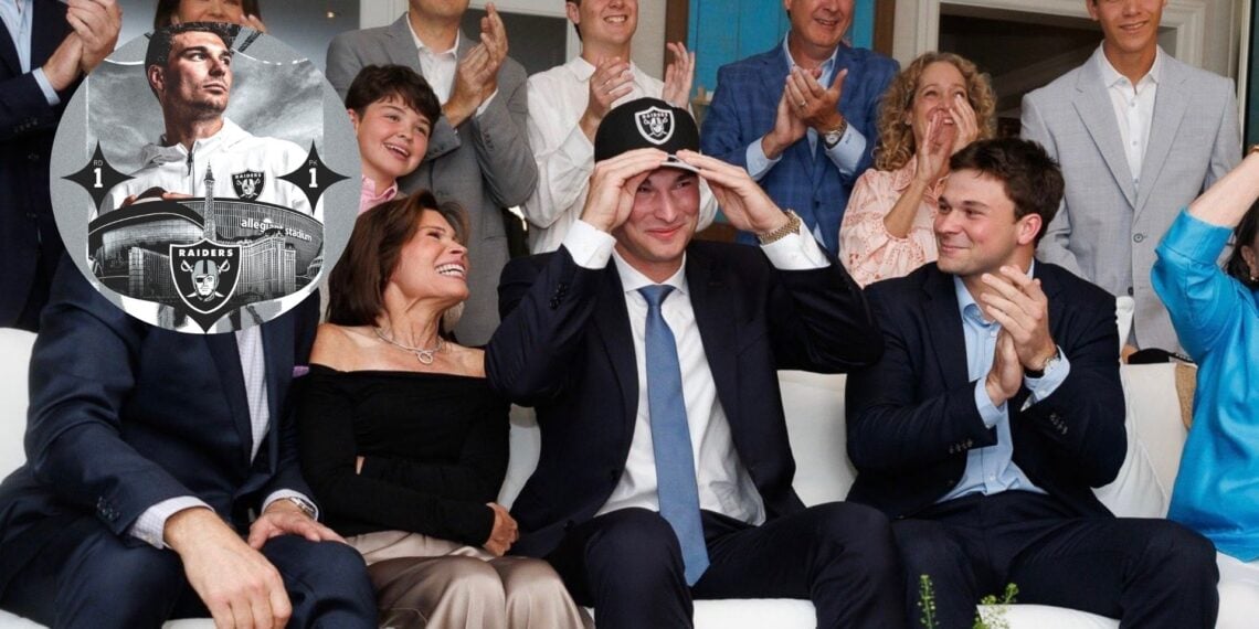 Fernando Mendoza llega a los Raiders como primer pick global del Draft 2026