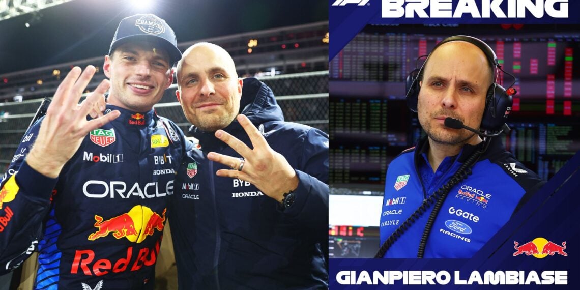El fin de una era en Red Bull: Gianpiero Lambiase deja a Max Verstappen y se va a McLaren ¿se aproxima retiro de Max?
