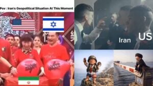 Memes, IA y sátira: la otra cara viral del alto al fuego en Irán