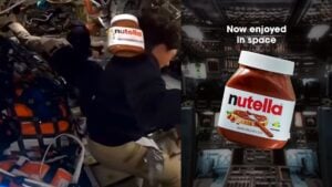Nutella se hace viral gracias a Artemis II, la gente reacciona