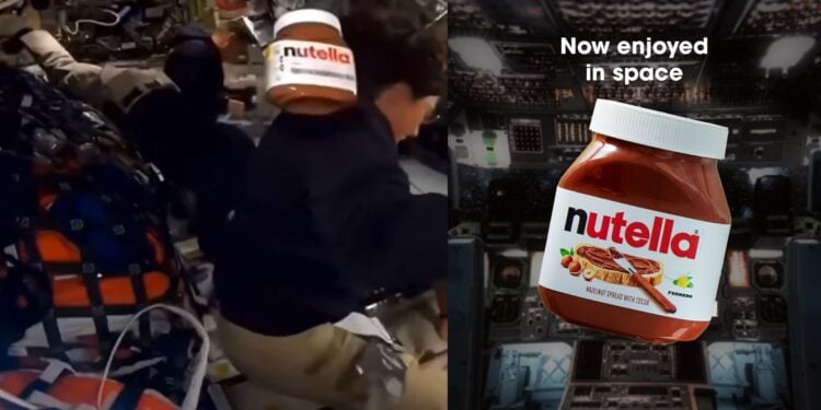 Nutella se hace viral gracias a Artemis II, la gente reacciona