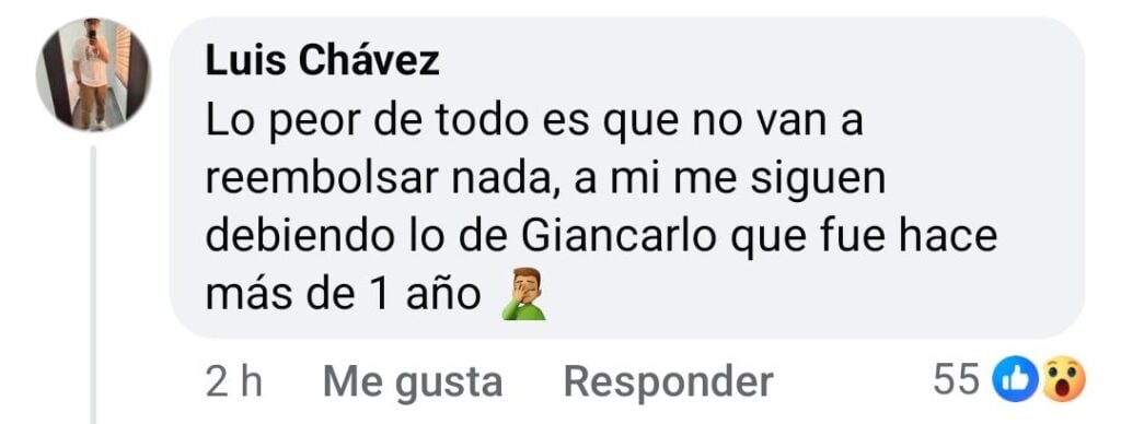 Fans se quejan de los reembolsos