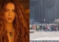 Shakira lamenta la muerte de un trabajador durante el montaje de su concierto en Brasil