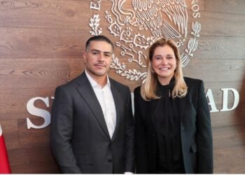 Harfuch y Maru Campos