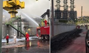 Incendio Refinería Dos Bocas