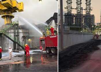 Incendio Refinería Dos Bocas
