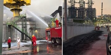 Incendio Refinería Dos Bocas