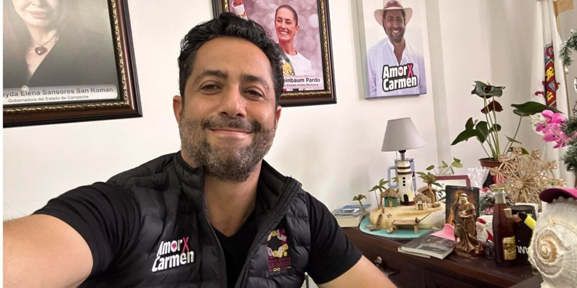 Pablo Gutiérrez,alcalde del carmen.