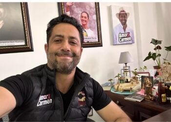 Pablo Gutiérrez,alcalde del carmen.