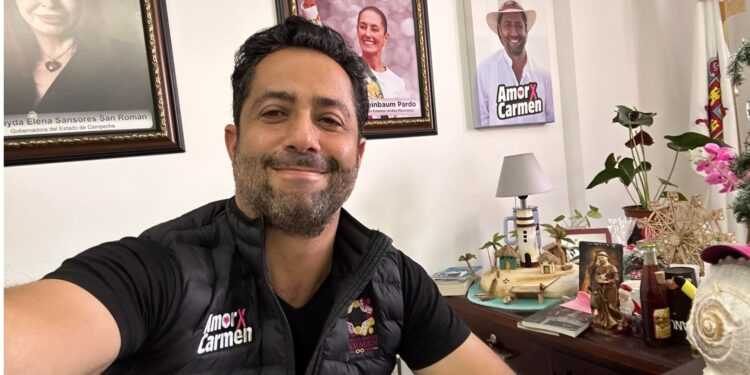 Pablo Gutiérrez,alcalde del carmen.