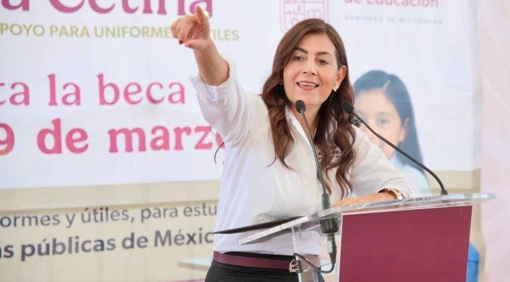 secretaria de Educación en el Estado, Gabriela Molina Aguilar.