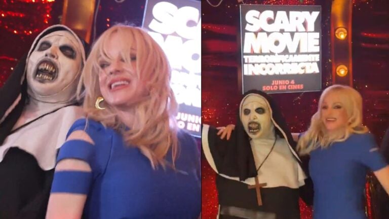 Anna Faris se vuelve viral tras bailar con “Valak, La Monja” en México