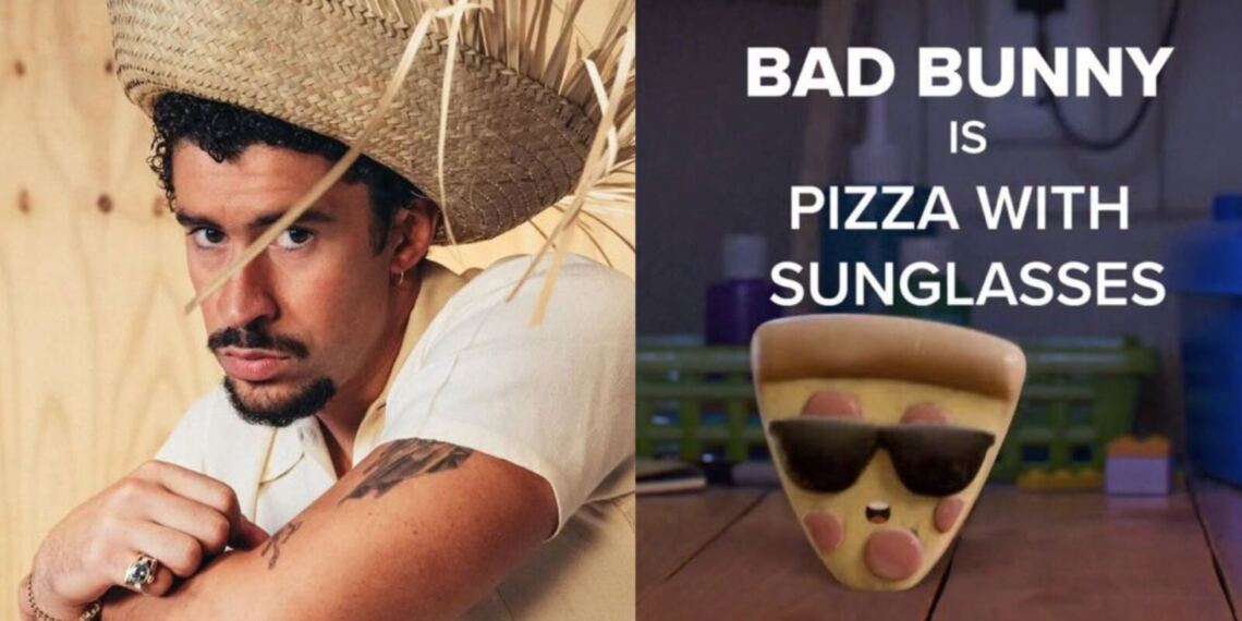 Bad Bunny se suma a Toy Story 5 y sí… será una pizza con lentes