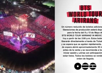 BTS liberará más boletos para los conciertos del sábado y domingo en México