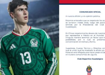 Chivas aclara postura tras ultimátum de Javier Aguirre a seleccionados