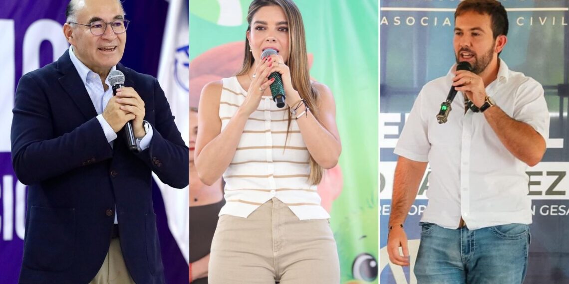 Gerardo Sanchez Zumaya, Ruth González y Enrique Galindo