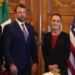 Claudia Sheinbaum y Markwayne Mullin