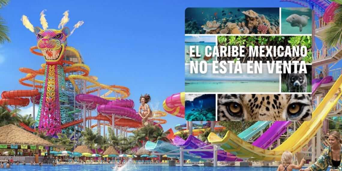 Mexicanos recolectan más de 3 millones de firmas contra parque de Royal Caribbean en Mahahual