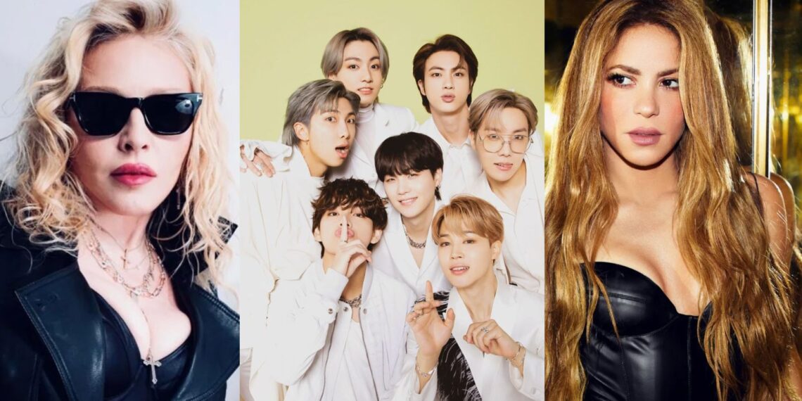 BTS, Madonna y Shakira encabezarán el histórico show de medio tiempo del Mundial 2026