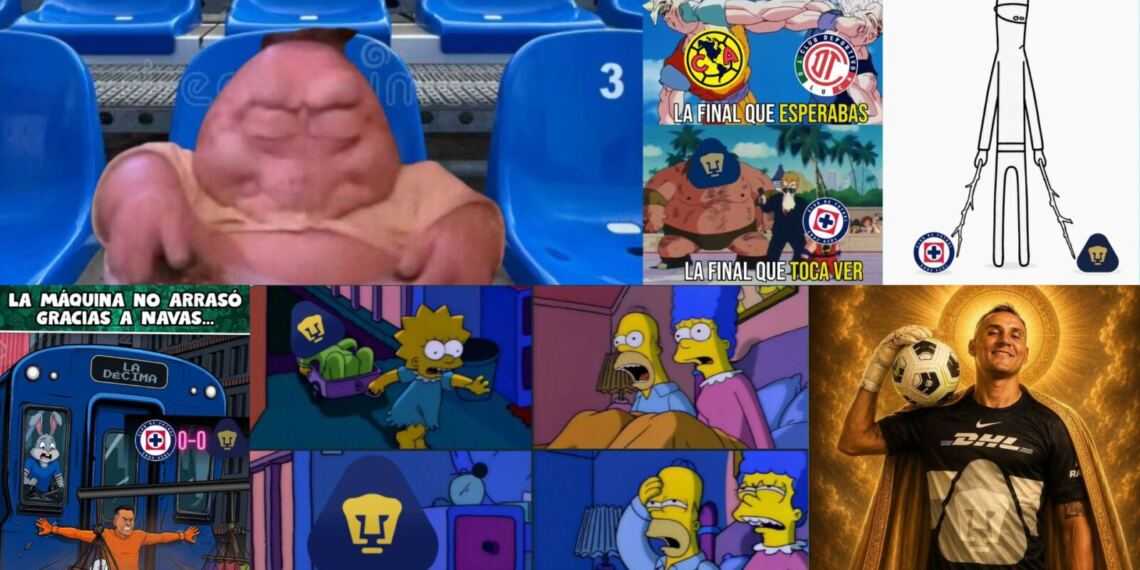 Conoce los mejores memes de la final de ida de Clausura 2026: Cruz Azul vs Pumas