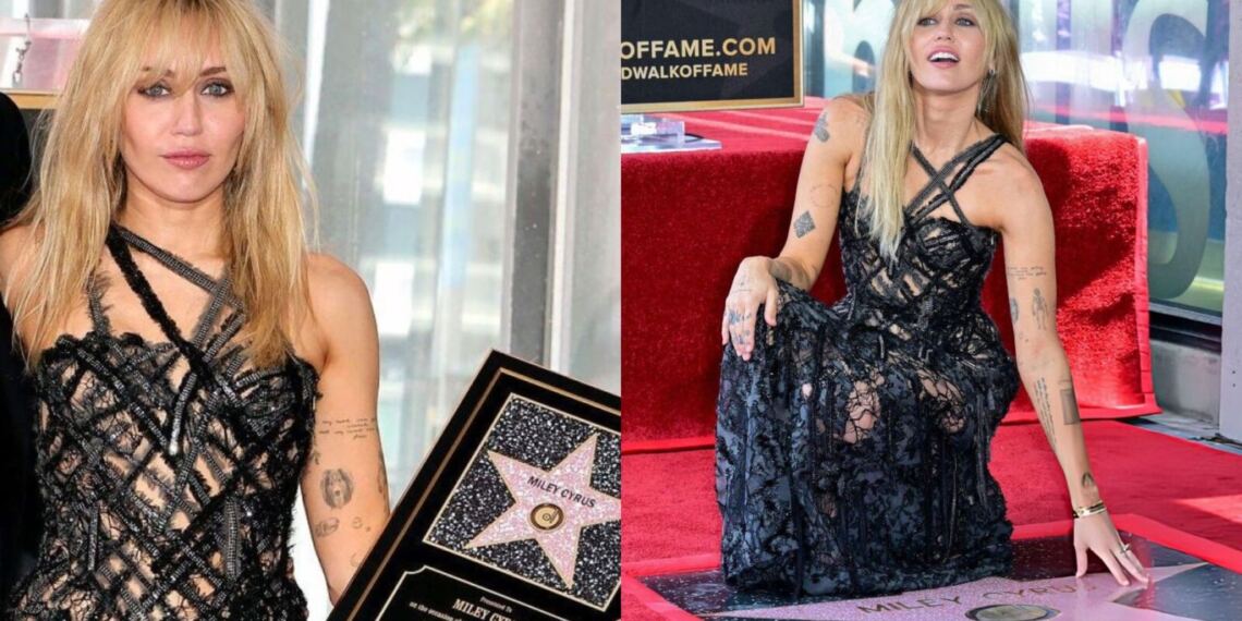 Miley Cyrus ya tiene su estrella en el Paseo de la Fama de Hollywood