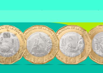 Así puedes conseguir las monedas conmemorativas del Mundial 2026 de Banxico