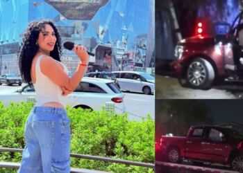Paolita Suárez sufre accidente en carretera y preocupa a sus seguidores