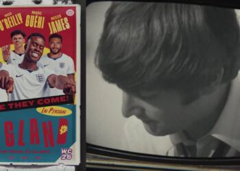 Inglaterra conquista las redes con creativo video con música de The Beatles para anunciar a sus convocados del Mundial 2026