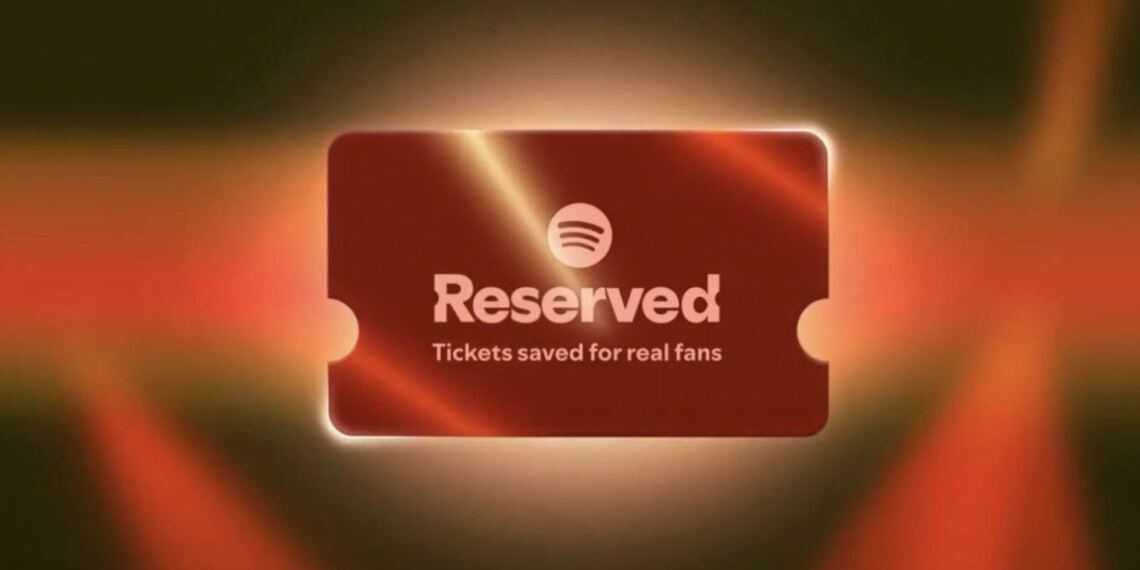Spotify apartará boletos de conciertos para los fans más fieles