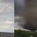 Tornado sorprende al norte de Coahuila; impactantes imágenes fueron captadas entre Ciudad Acuña y Zaragoza