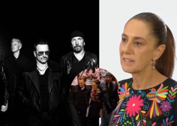 Claudia Sheinbaum y U2 sorprenden en la clausura del Mundial de Niños de la Calle en CDMX