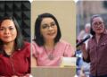 Esthela Damián, Abelina López y Beatriz Mójica
