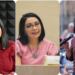 Esthela Damián, Abelina López y Beatriz Mójica