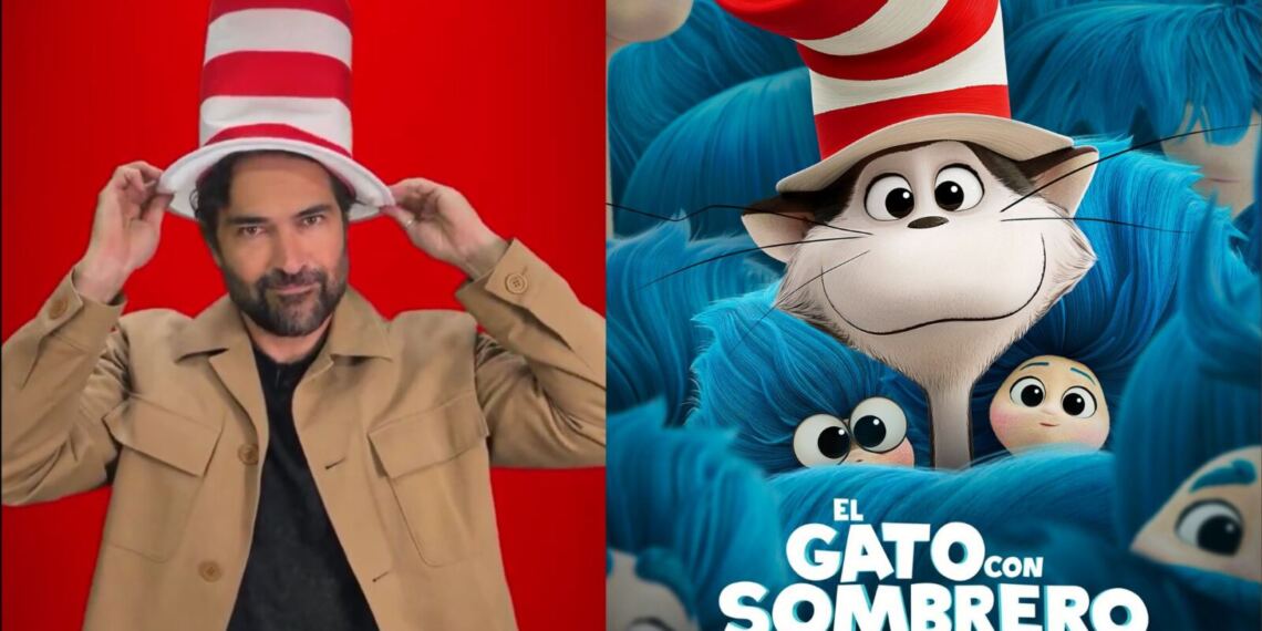 Alfonso Herrera prestará su voz a “El Gato con Sombrero"