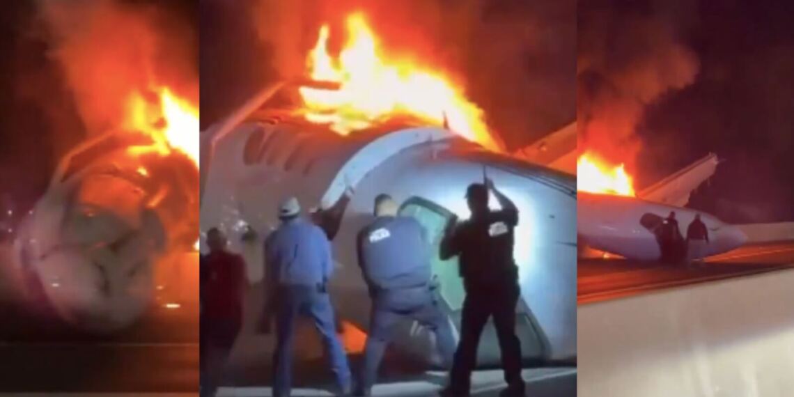 avión LAredo Texas accidente