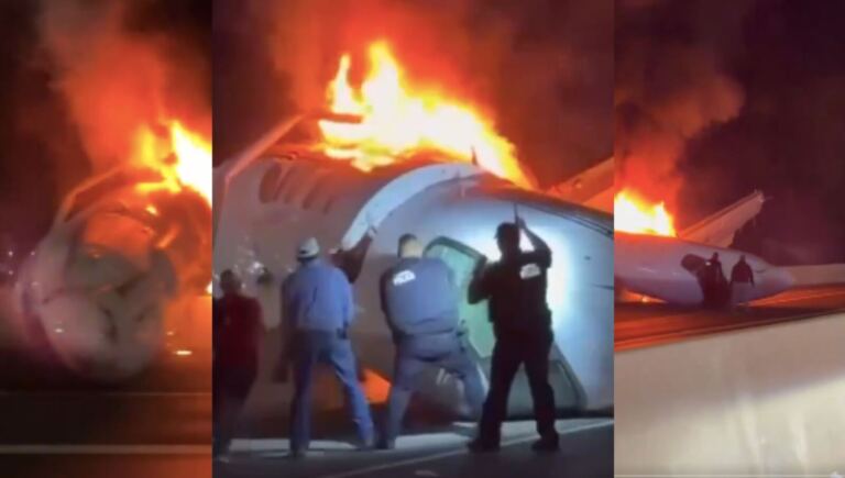 avión LAredo Texas accidente