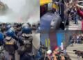 CNTe protesta Zocalo CDMX